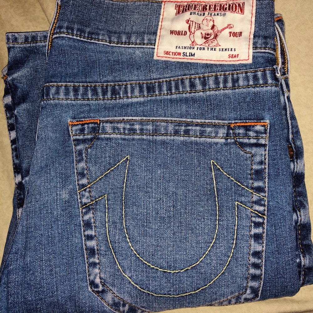Men’s True Religion Slim Bobby Denim size 34